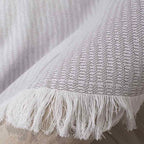 Ριχτάρι Charisma Cotton Stripe / 180X230 / White